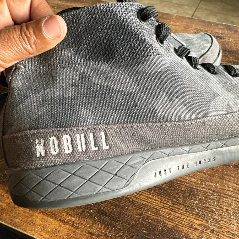 No Bull High-Top Sneakers Lace Up Gray Camo Men 10.5 Women 12 Shoes Training - Picture 6 of 13